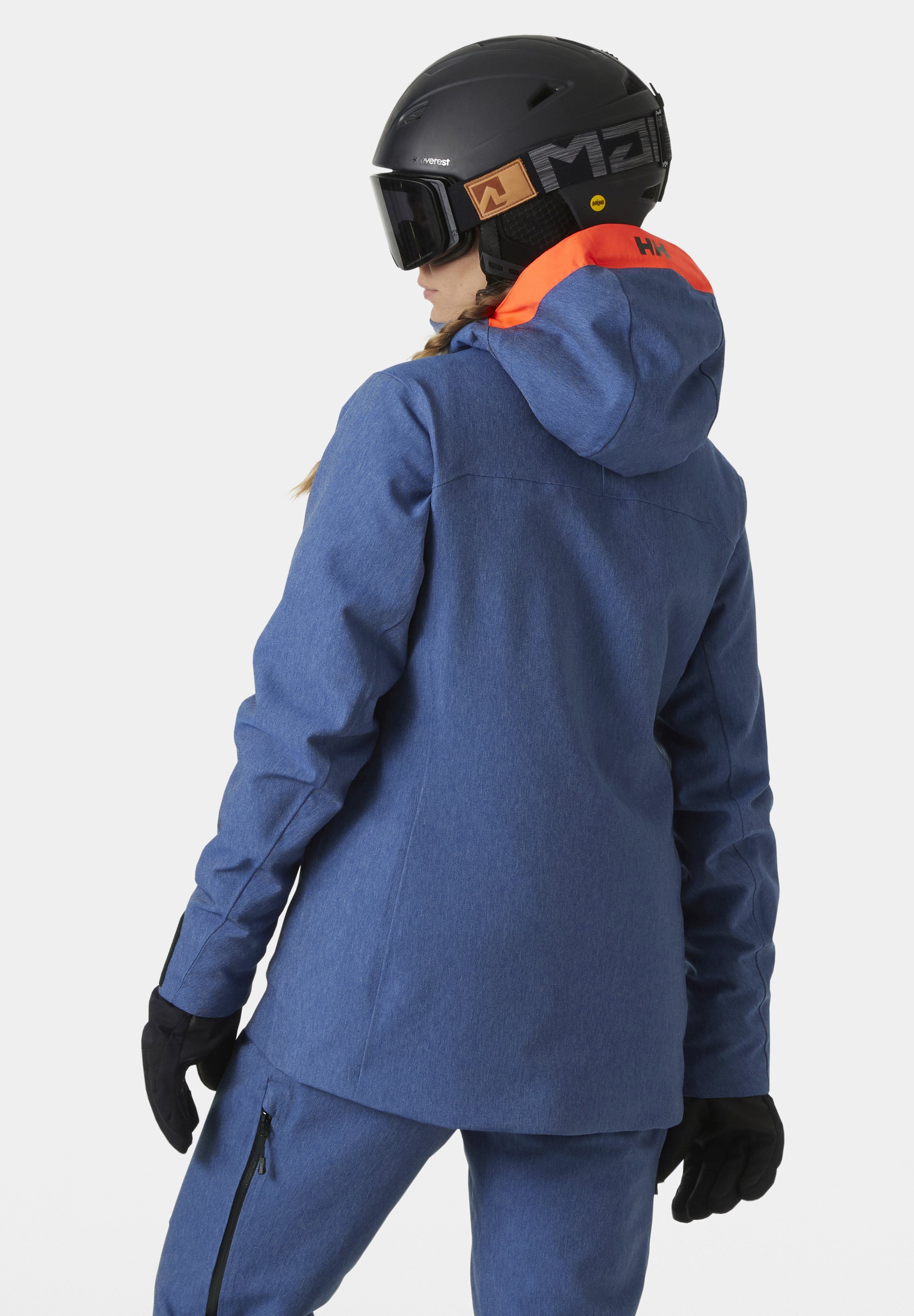Helly Hansen POWDERQUEEN 3.0 - Ski jacket - deep fjord denim