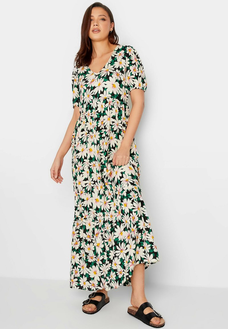 Long Tall Sally DAISY PRINT Robe longue black/noir ZALANDO.FR
