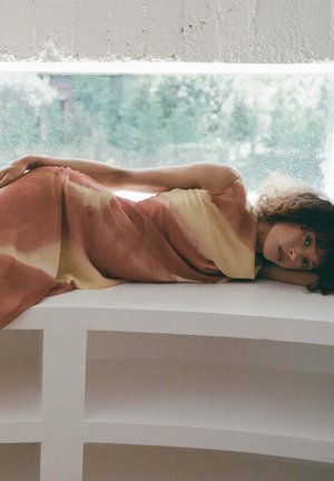 Mango, ADULT - Vestido largo - light yellow