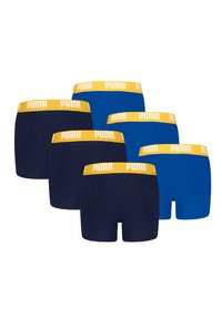 Puma 6 ER PACK - Panties - yellow blue