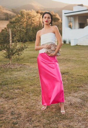 Next TAILORED - Maxi szoknya - pink
