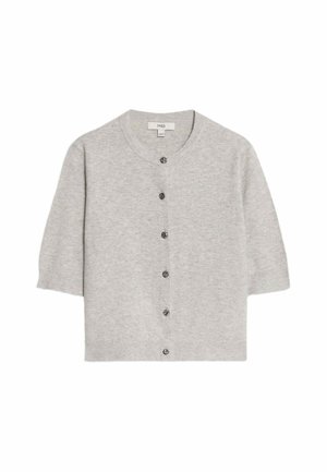 Marks & Spencer, SHORT SLEEVE BUTTON DOWN - Gilet - light grey