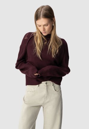 Maglione - eggplant purple