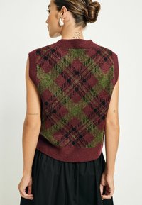 Next CREW NECK TANK - REGULAR FIT - Džemper - mottled red
