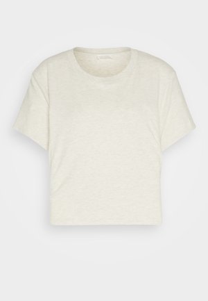 American Vintage T-shirt basic - gris chine