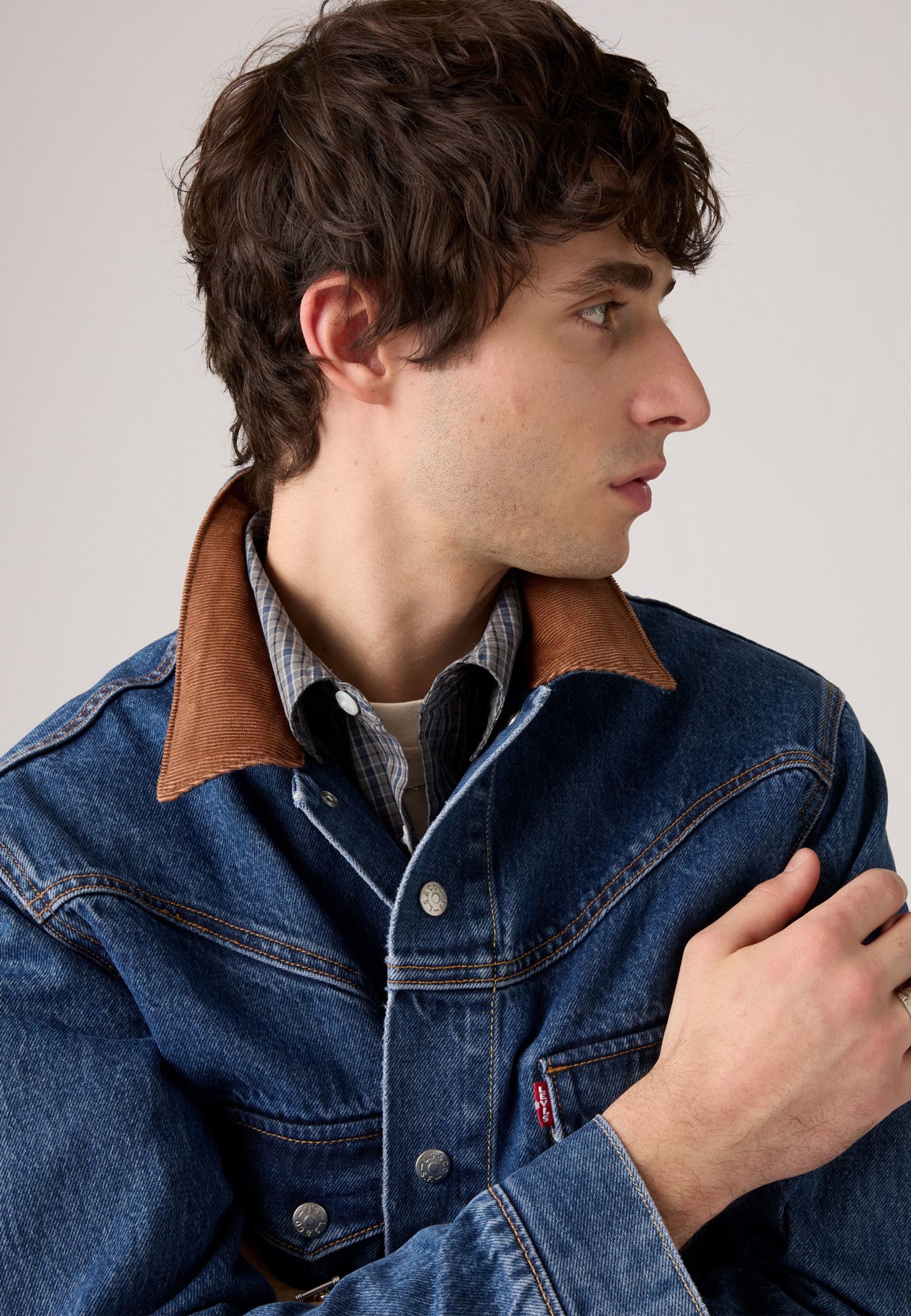 Levi's® WESTERN SHORTHORN - Denim jacket - blue denim - Zalando.co.uk