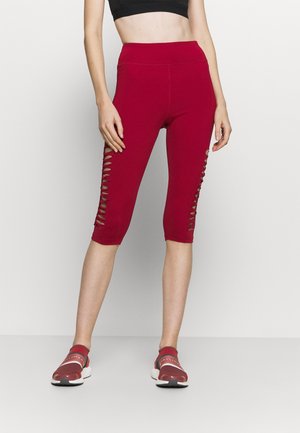3/4 Sporthose - dark red