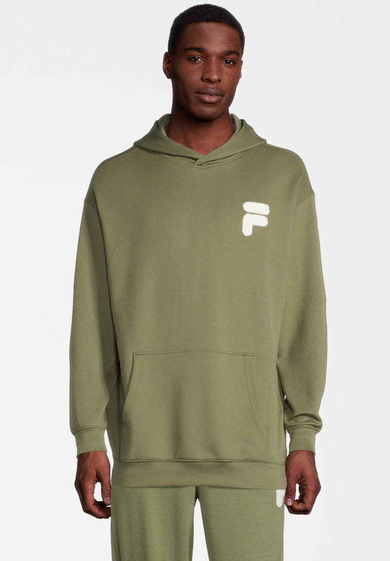 Fila - CATANZARO - Sweat à capuche - loden green, Agrandir