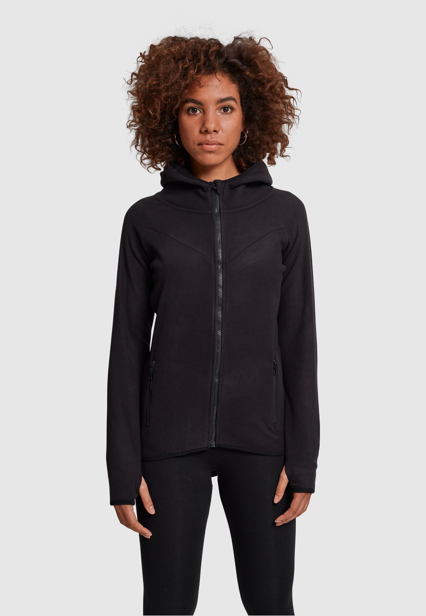 Urban Classics LADIES POLAR FLEECE ZIP 