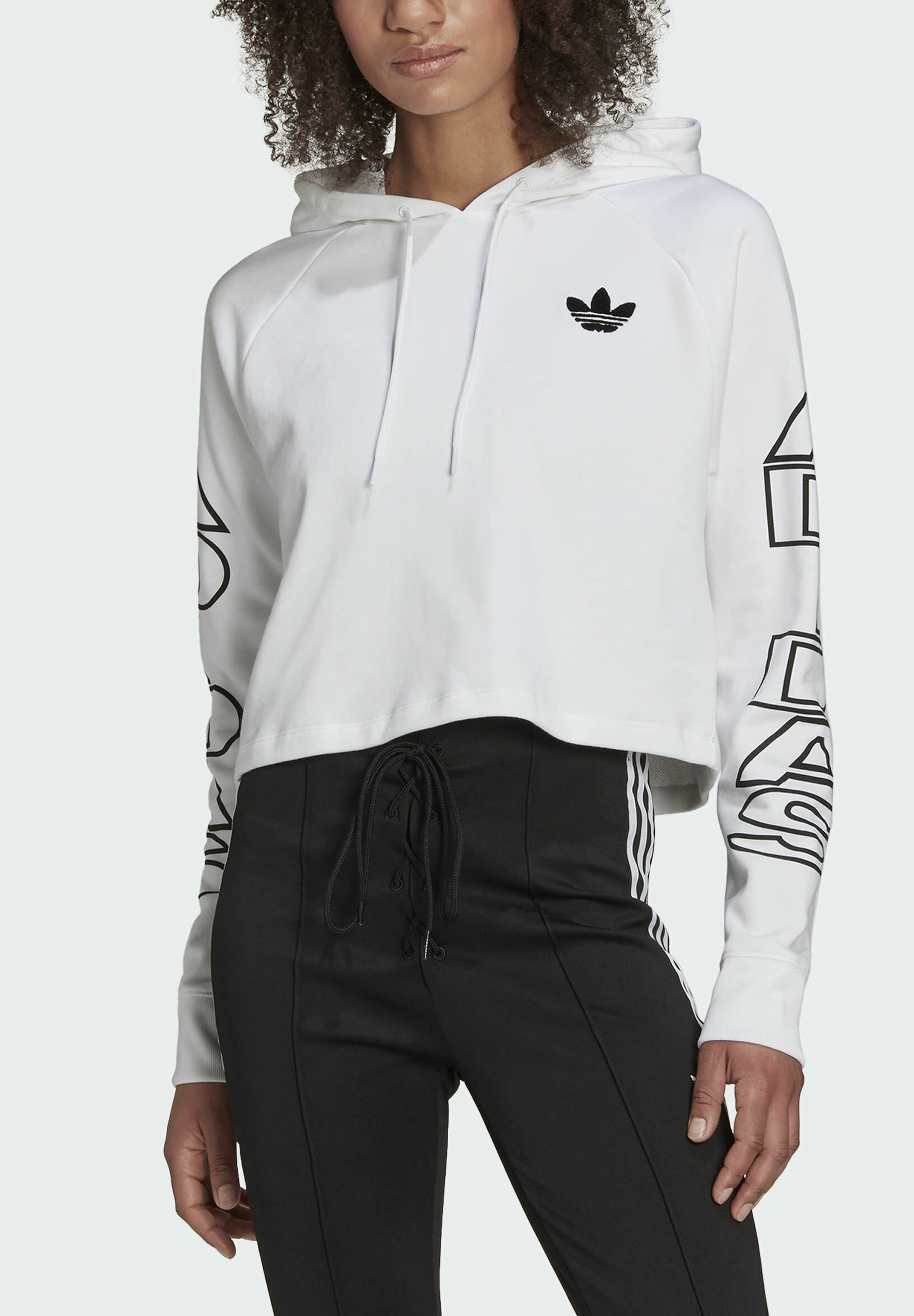 adidas weiß hoodie