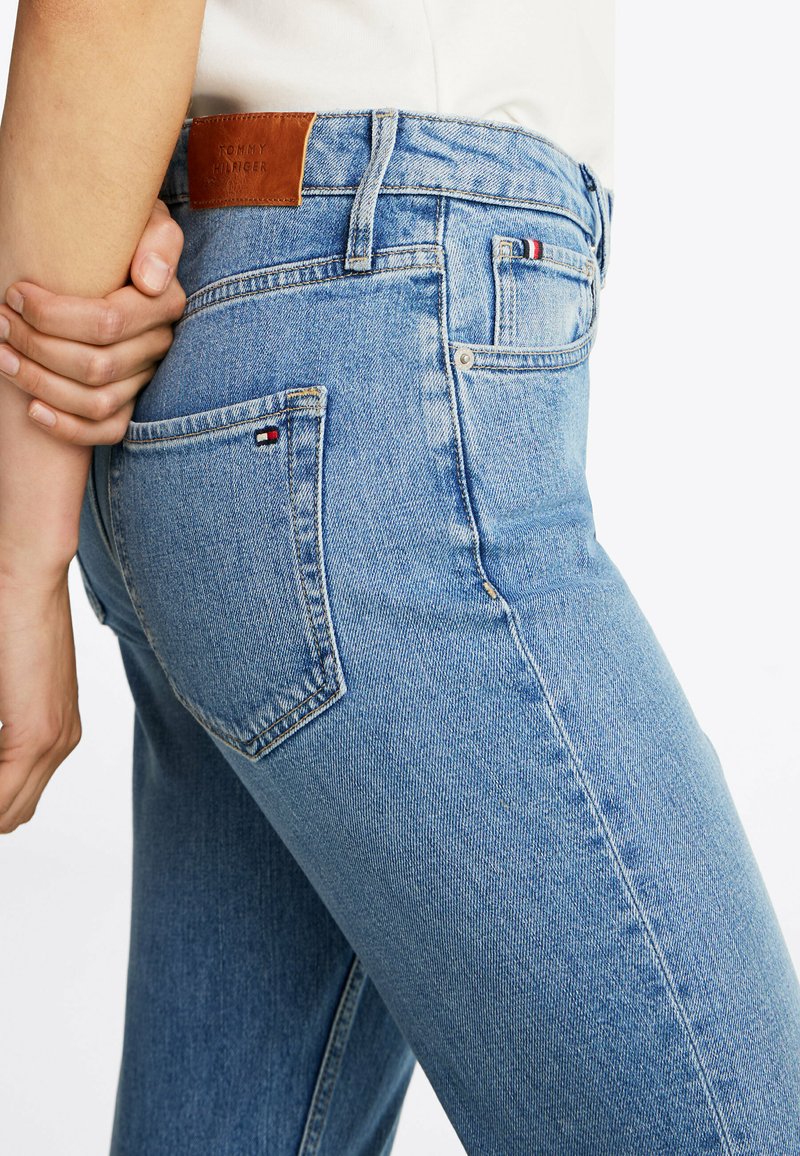 tommy hilfiger cigarette jeans Tommy Hilfiger CIGARETTE - Slim fit jeans - uma/blue denim
