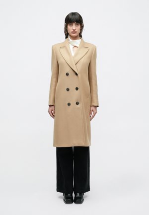 RIDENTE - Klasický kabát - camel