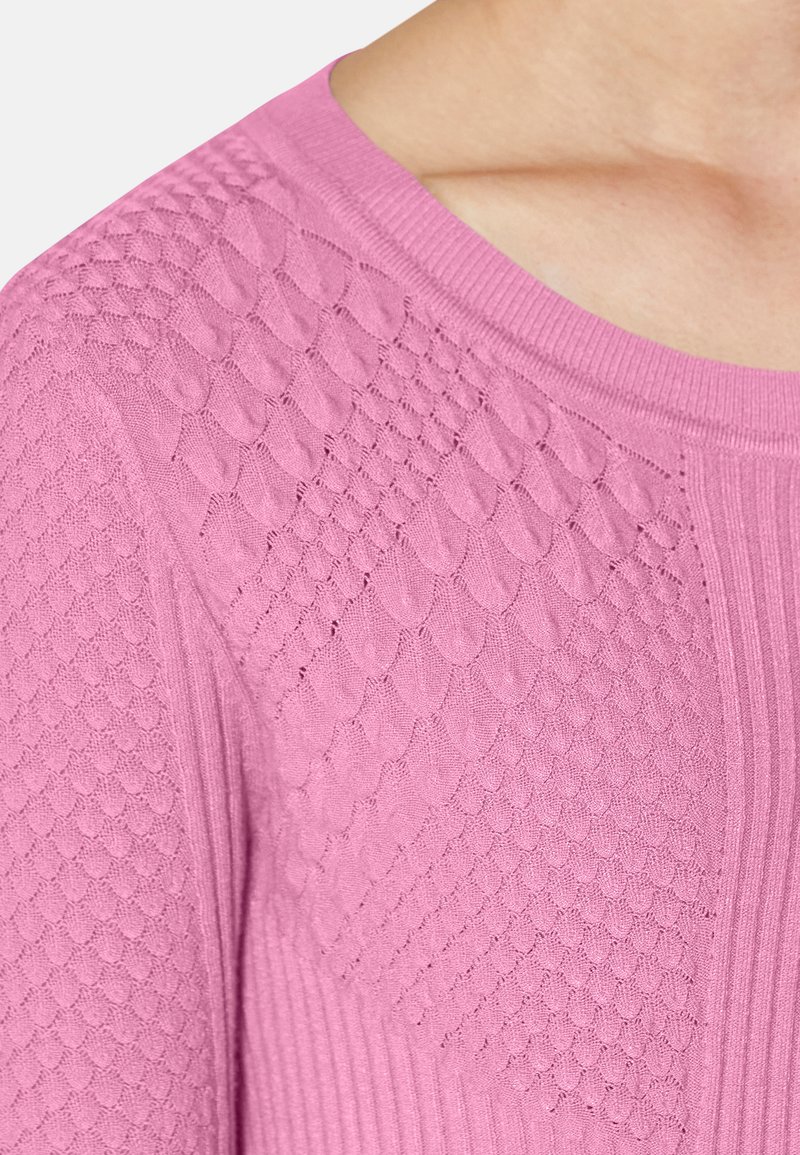 Damen Strickjacken | MADELEINE Strickpullover wildrose/rosa - MO29640 Damen Strickjacken | MADELEINE Strickpullover wildrose/rosa - MO29640
