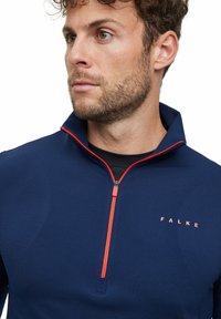 FALKE RUNNING - Langarmshirt - space blue