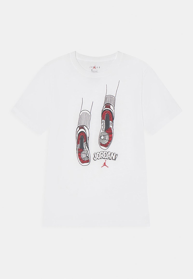 Jordan - NOTEBOOK SKETCH TEE - Camiseta estampada - white
