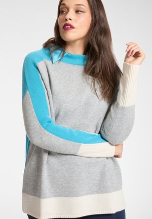 COLOUR BLOCK - Maglione - azzurro