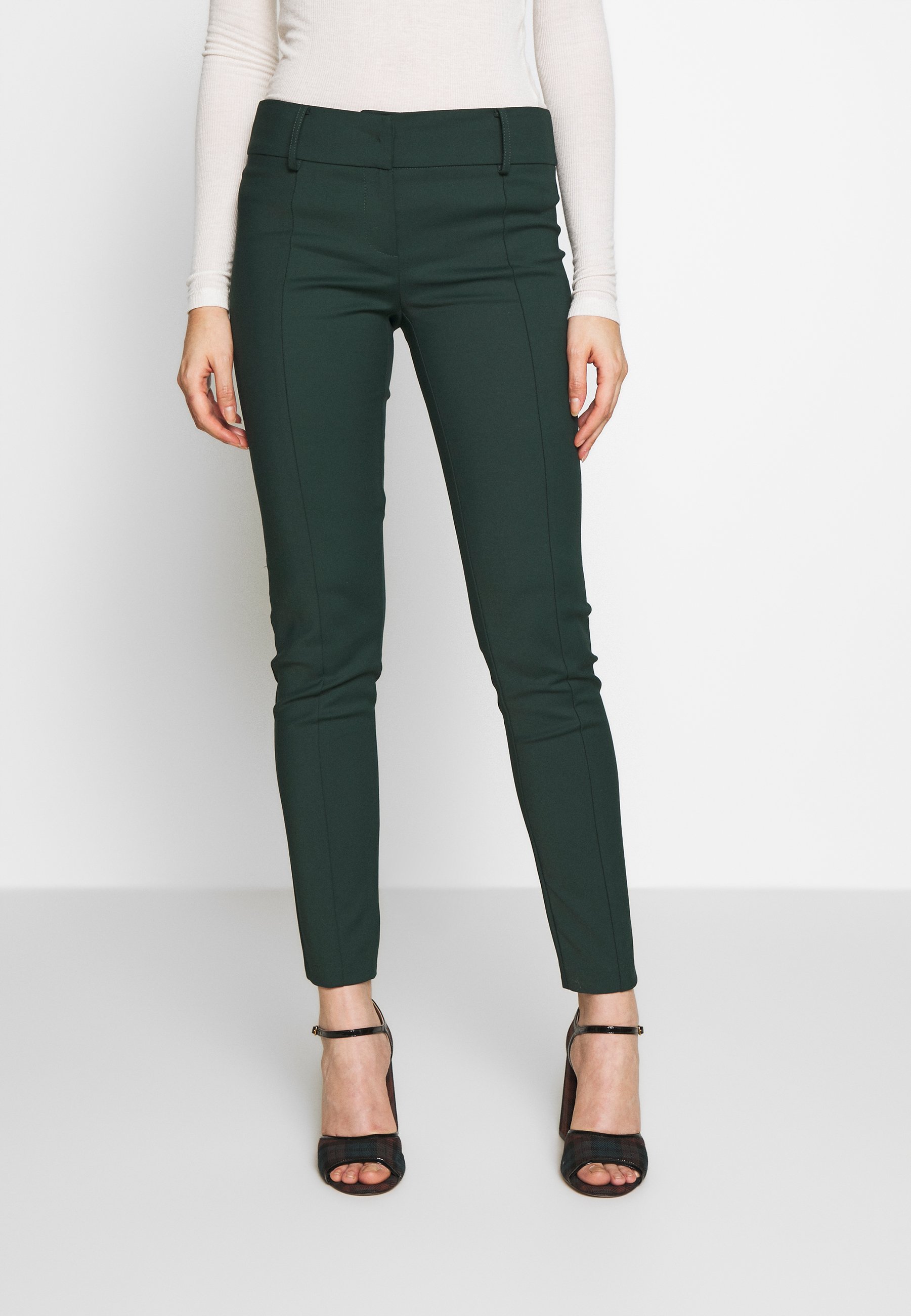Patrizia Pepe LOW FIT PANT Bukse dark green Zalando.no Patrizia Pepe LOW FIT PANT - Bukse - navy