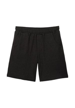 PULL&BEAR BERMUDA  - Kratke hlače - black