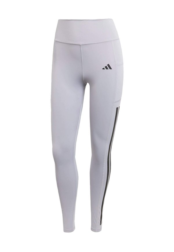 OPTIME 3-STRIPES FULL LENGTH - Leggings - halo silver4