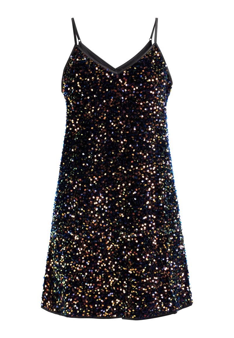 faina Cocktailjurk donkerblauw