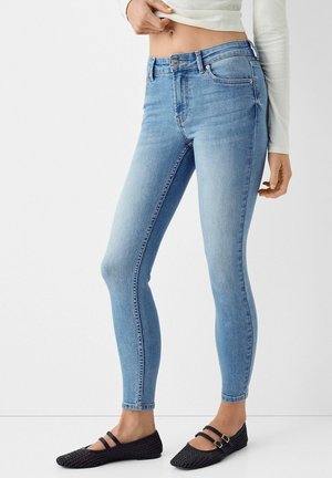 Skinny džíny - light-blue denim