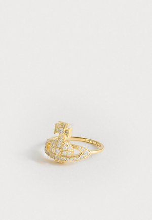 LITTLE ORB RING - Gredzens - gold-coloured/white