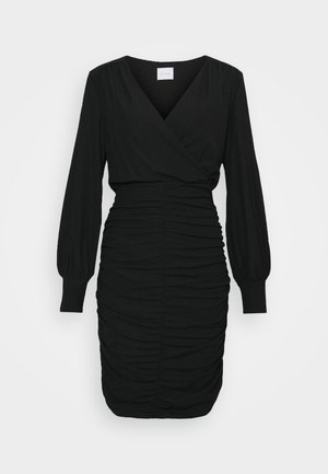 VILA VIPARTINA DRESS - Cocktailkjole - black