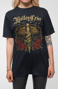 Paradiso Clothing MOTLEY CRUE  - Print T-shirt - black