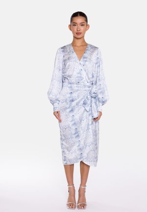 Vapaa-ajan mekko - white blue animal