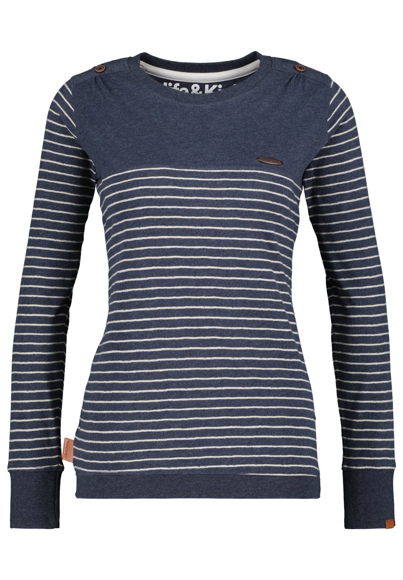 Damen T-Shirts | alife & kickin LEONIE LONGSLEEVE Langarmshirt marine/dunkelblau - FY10548 Damen T-Shirts | alife & kickin LEONIE LONGSLEEVE Langarmshirt marine/dunkelblau - FY10548