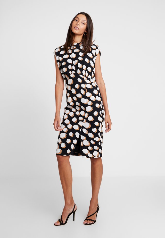 MARGOT SPOT - Vestito estivo - black/amaretto