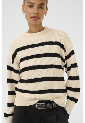 RETA PW - Strickpullover - black