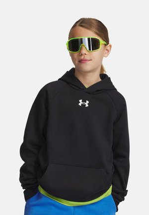 RIVAL FLEECE - Felpa con cappuccio - black