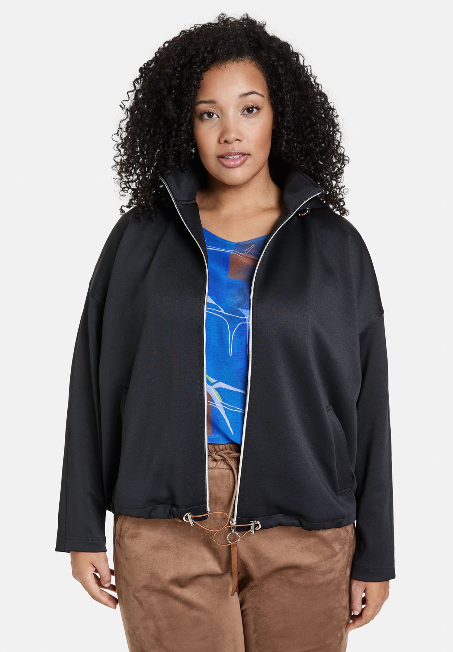 Stradivarius - Ensemble Avec Sweat à Capuche Et Pantalon De Jogging En Tissu Doux Gris Fonce