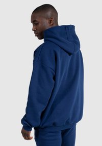 Smilodox DAWSON OVERSIZED HOODIE - Felpa con cappuccio - dunkelblau