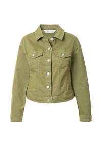 REGULAR SHAPE TASCHEN - Giacca di jeans - green