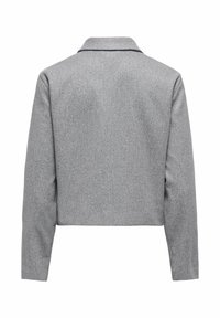 JDY ANGESETZTE SCHULTER - Chaqueta fina - light grey melange