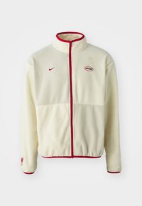 LFC - Veste polaire - coconut milk/light khaki/gym red