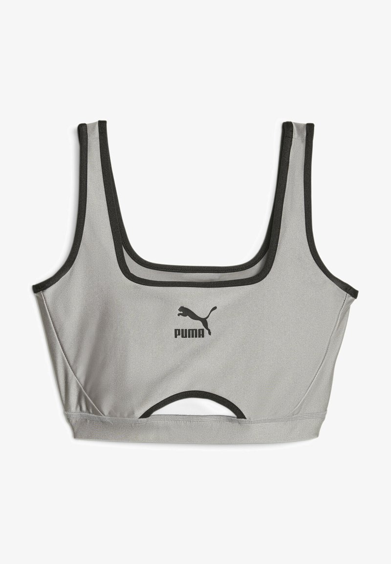Grey puma crop top Clearance