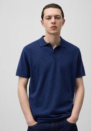 ADOLFO DOMINGUEZ Polo shirt - navy blue