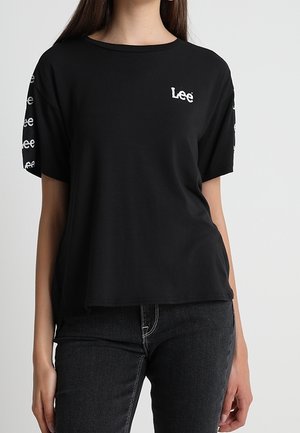 Print T-shirt - black