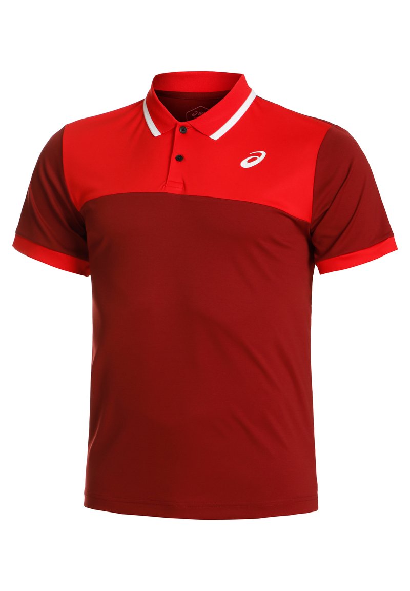 ASICS Poloshirt donkerrood ASICS Poloshirt donkerrood