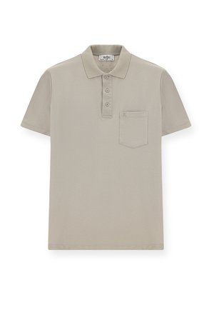 NECK REGULAR FIT  - Poloshirt - medium mink