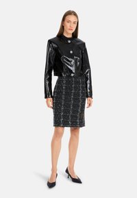 Marc Cain Kunstlederjacke - black