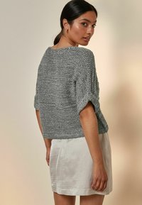 Next SHORT SLEEVE STITCH  - Majica kratkih rukava s printom - grey