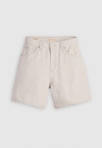 HIGH BAGGY - Jeansshorts - crystal gray linen
