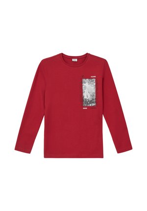 Langarmshirt - rot