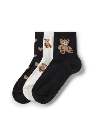 3 PACK  - Chaussettes - black