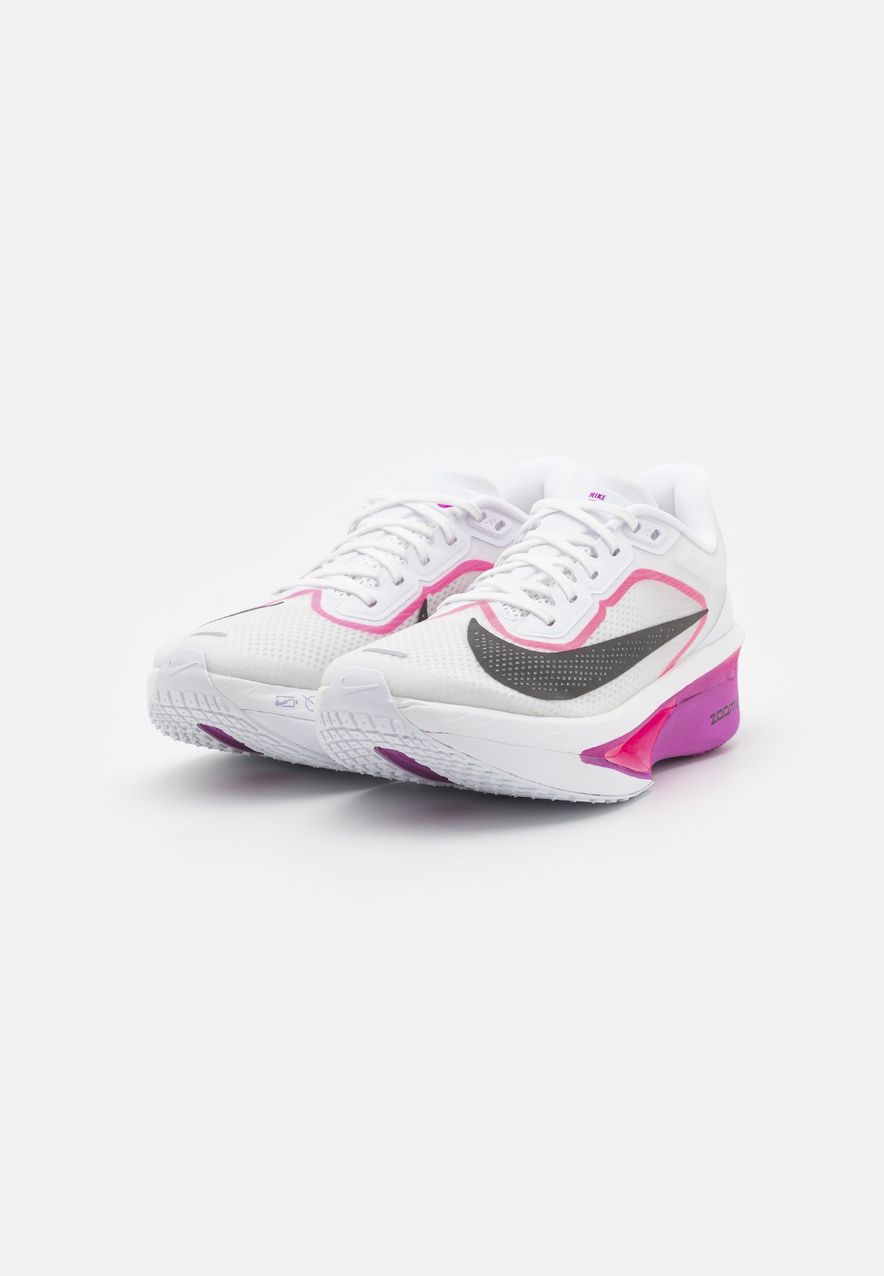 Nike Performance ZOOM FLY 6 - Laufschuh Straße - white/black/vivid