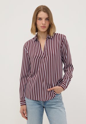 OVS, SHIRT WITH CLASSIC COLLAR, REGULAR FIT - Blusa - sky blue red